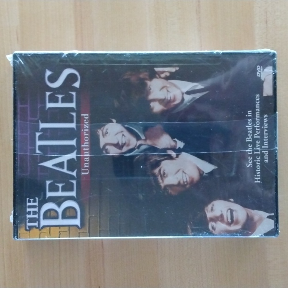 The Beatles Unauthorized 2 pack DVD'S new in package